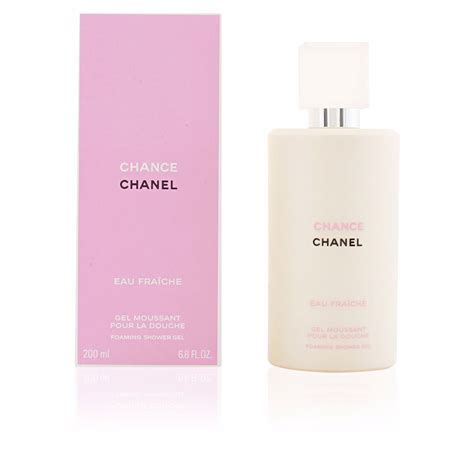 chanel chance eau fraiche foaming shower gel|chanel shower gel price.